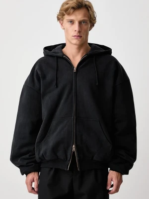 Vetements Puffed bluza z kapturem bawełniana męska