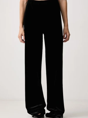 Vetements Push-up spodnie welurowe damskie