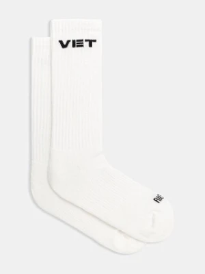 VETEMENTS skarpetki Vet kolor biały UH76SO250W
