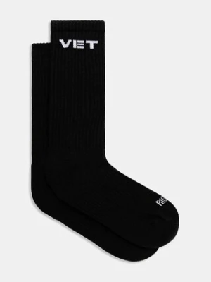VETEMENTS skarpetki Vet kolor czarny UH76SO250B