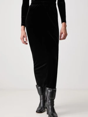 Vetements spódnicospodnie welurowe