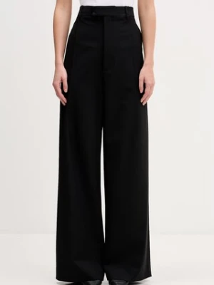 VETEMENTS spodnie z dodatkiem wełny