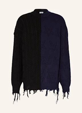 Vetements Sweter Z Wełny Merino schwarz