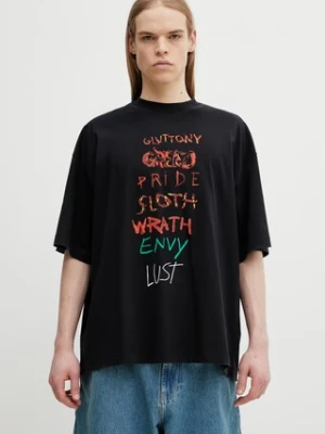 VETEMENTS t-shirt bawełniany 7 Sins
