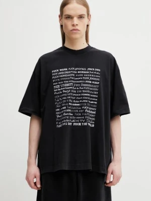 VETEMENTS t-shirt bawełniany Fuck Everything