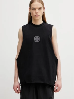 VETEMENTS t-shirt bawełniany Leather Cross