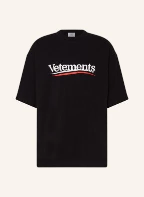 Vetements T-Shirt schwarz