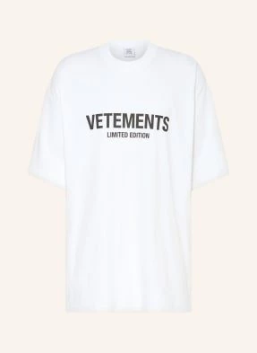 Vetements T-Shirt weiss