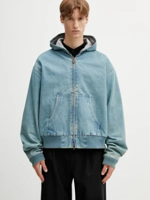 Vetements Workwear Denim kurtka przejściowa jeansowa męska
