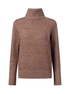 VG Sweter damski z dzianiny Kobiety brązowy marmurkowy,