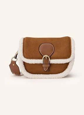 Viamailbag Torba Na Ramię Agnes Suede braun