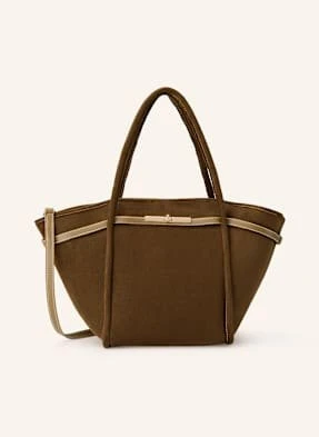 Viamailbag Torba Shopper Chantal Suede gruen
