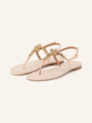 Viamercanti Separatory Do Palców Z Kamieniami Ozdobnymi beige