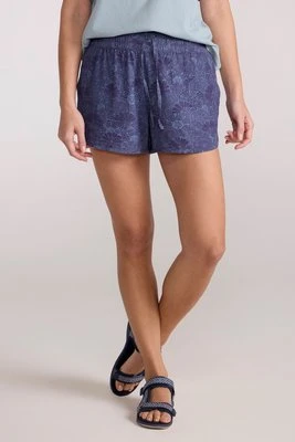 Vibe damskie szorty z nadrukiem - Navy Mountain Warehouse