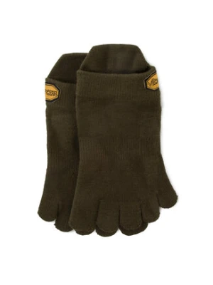 Vibram Fivefingers Skarpety krótkie Athletic No Show S18N01 Zielony