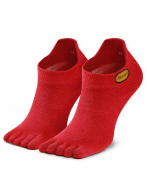 Vibram Fivefingers Skarpety Niskie Unisex Athletic No Show S18N04 Czerwony