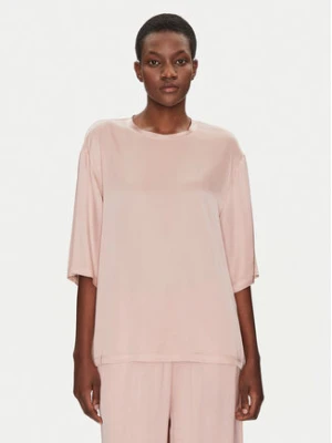 ViCOLO Bluzka TD0013 Różowy Relaxed Fit