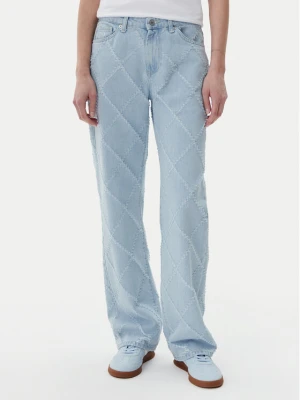 ViCOLO Jeansy DD5023 Błękitny Straight Leg Niebieski jasny