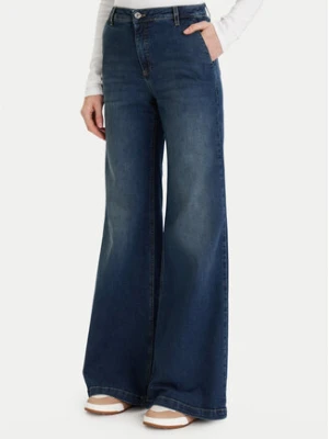 ViCOLO Jeansy DF5103 Niebieski Wide Leg