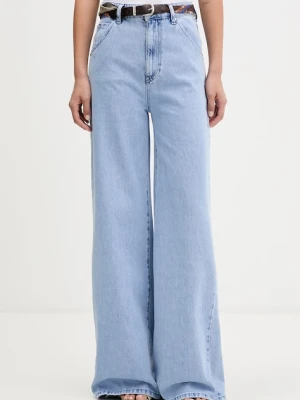 ViCOLO jeansy wide leg damskie