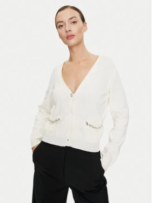 ViCOLO Kardigan 77107B Écru Relaxed Fit