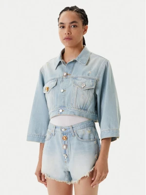 ViCOLO Kurtka jeansowa DD5097 Błękitny Regular Fit Niebieski jasny