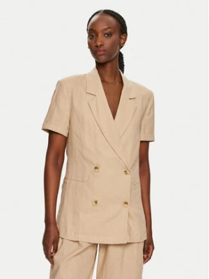 ViCOLO Marynarka TB2741 Beżowy Regular Fit