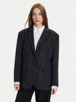 ViCOLO Marynarka TF0032 Szary Regular Fit