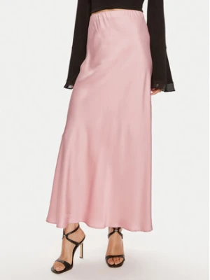 ViCOLO Spódnica maxi TB0342 Różowy Regular Fit