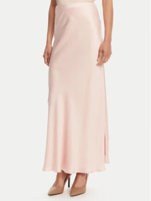 ViCOLO Spódnica maxi TD0472 Różowy Slim Fit