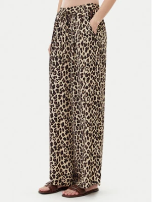 ViCOLO Spodnie materiałowe TD1432 Beżowy Relaxed Fit