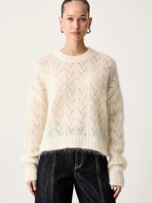 ViCOLO sweter damski z wełną beżowy