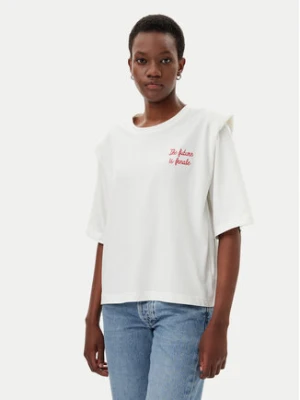 ViCOLO T-Shirt RD0013 Biały Regular Fit