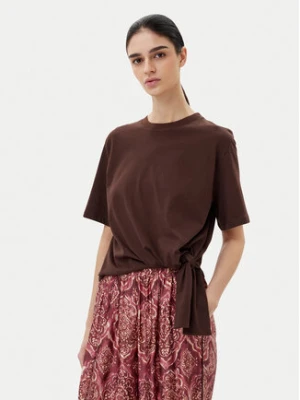 ViCOLO T-Shirt UD0043 Brązowy Regular Fit