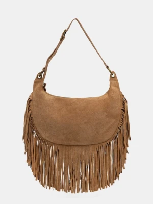 ViCOLO torebka rogal damska zamszowa