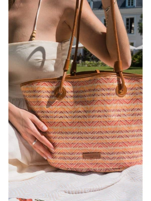 Victor & Hugo Paris Shopper bag "Solea" ze wzorem - 50 x 28 x 18 cm rozmiar: onesize