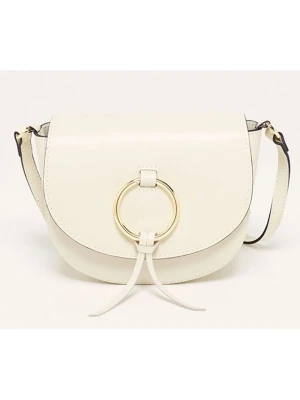 Victor & Hugo Paris Skórzana torebka "Christian" w kolorze kremowym - 26 x 16 x 9 cm rozmiar: onesize