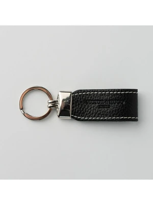Victor & Hugo Paris Skórzany brelok "Avy" w kolorze czarnym do kluczy - 11 x 3 x 1 cm rozmiar: onesize
