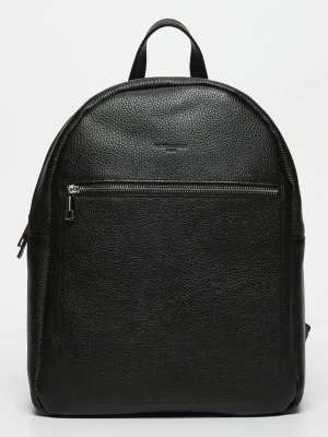 Victor & Hugo Paris Skórzany plecak "Mini Lou" w kolorze czarnym - 20 x 28 x 10 cm rozmiar: onesize