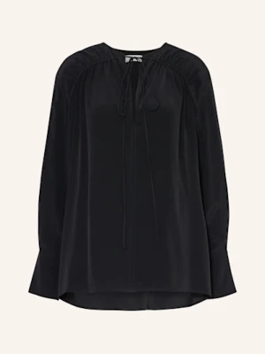Victoria Beckham Bluzka Z Jedwabiu schwarz
