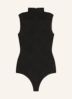 Victoria Beckham Body Z Dzianiny schwarz