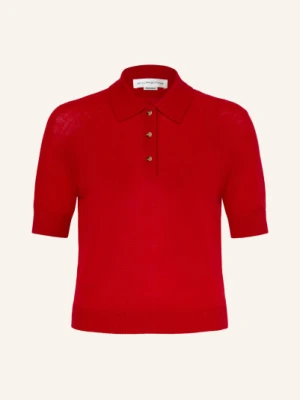 Victoria Beckham Dzianinowa Koszulka Polo rot