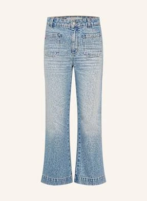 Victoria Beckham Jeansy Flare Alina blau