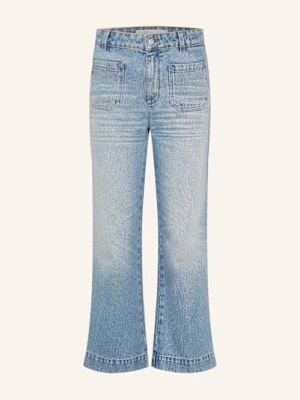 Victoria Beckham Jeansy Flare Alina blau