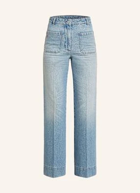 Victoria Beckham Jeansy Straight Alina blau