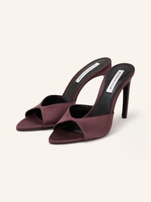 Victoria Beckham Klapki Typu Mules Harlow rot