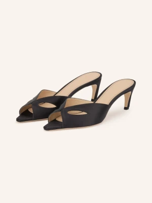 Victoria Beckham Mule Harlow Mask Z Wycięciami schwarz CZARNY
