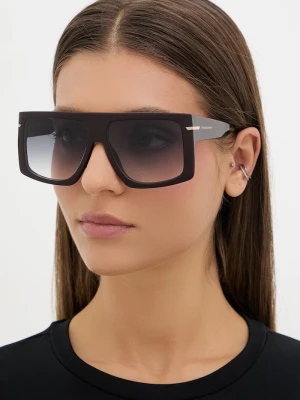 Victoria Beckham okulary przeciwsłoneczne damskie bordowy