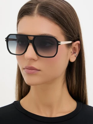 Victoria Beckham okulary przeciwsłoneczne damskie czarny