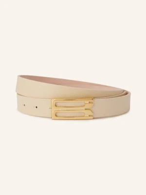 Victoria Beckham Pasek Skórzany weiss